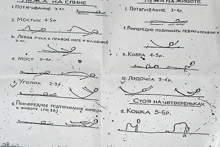 Болит спина после жима сидя