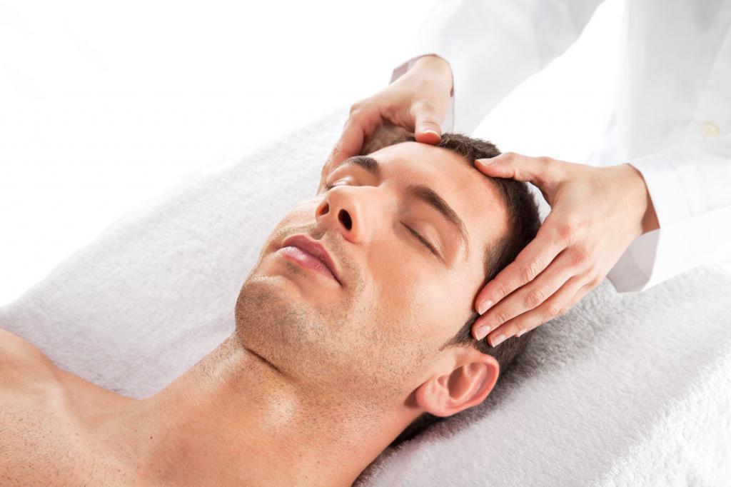 Массаж головы