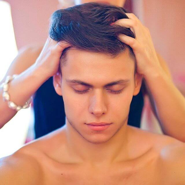 Массаж головы после секса