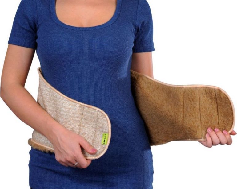 Пояс из шерсти