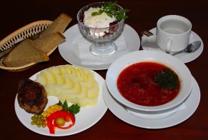 Правильный обед здорового питания Правильный обед здорового питания