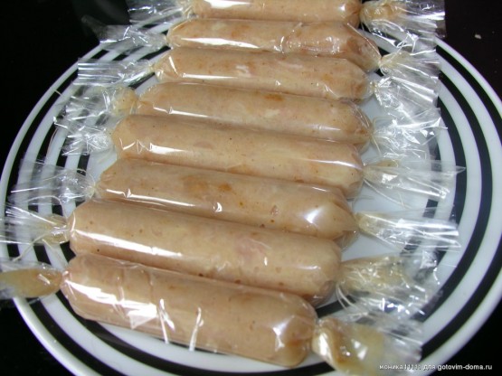 Куриные домашние сосиски - здоровое питание Куриные домашние сосиски - здоровое питание