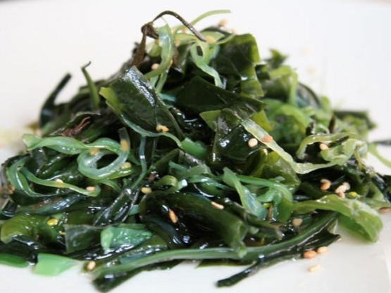 Салат из морской и белокочанной капусты Салат из морской и белокочанной капусты