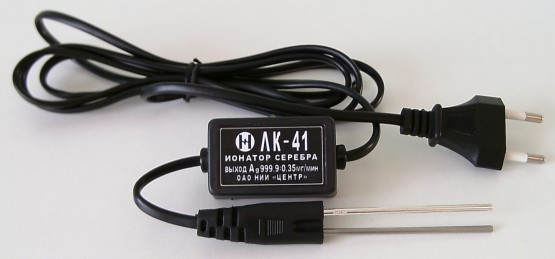 Пример ионатора серебра Пример ионатора серебра